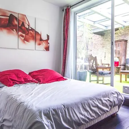 Appartement Avec Jardin Interieur 4 Pers Centre Ville Nemours Buitenkant foto