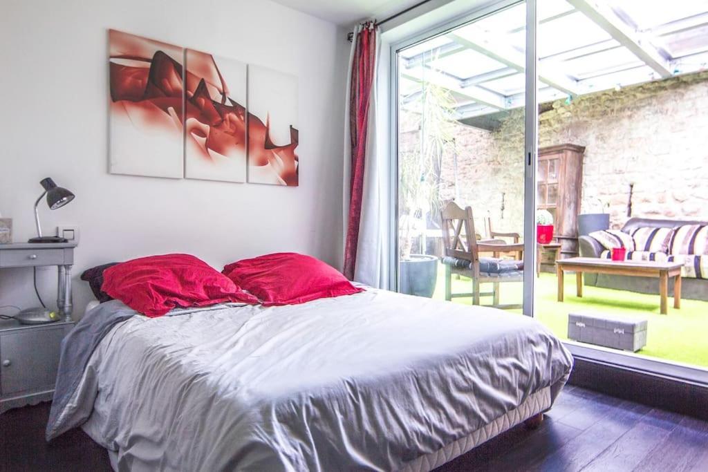 Avec Jardin Interieur 4 Pers Centre Nemours